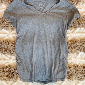 Grey maternity shirt